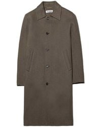 Jil Sander - Double-Breasted Sporty Coat - Lyst