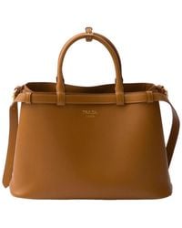 Prada - Borsa Buckle Medium - Lyst