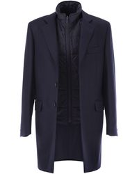 Fay - Double Coat - Lyst