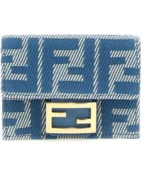 Fendi - 'Micro Trifold Baguette' Wallet - Lyst