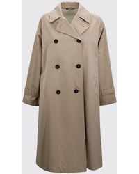 Weekend by Maxmara - Ghia Double Breasted Cotton Trench Coat - Lyst