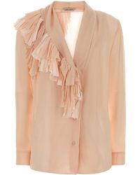 Alberta Ferretti - Regular Solid Shirt - Lyst
