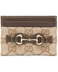 Gucci - Neutrals Wallets & Purses - Lyst