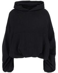 Dries Van Noten - Hoodie With Puffed Sleeves - Lyst