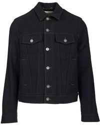 Jacob Cohen - Wool Trucker Jacket - Lyst