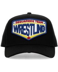 DSquared² - Dsquared Baseball Hat With Logo - Lyst