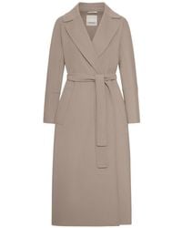 Max Mara - Wool Long Coat - Lyst