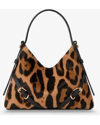 Givenchy - Voyou Nano Bag Pony Skin Crossbody Bag With Animal Print - Lyst