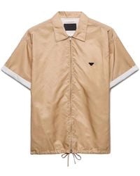 Prada - Re-Nylon Short Sleeved Shirt - Lyst