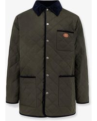 Valentino - Quilted Jacket With Vlogo Signature Patch - Lyst