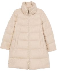 Herno - Neutrals Coats - Lyst