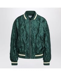 Loewe - Dark Technical Taffeta Bomber Jacket - Lyst