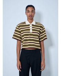 Moncler - Striped Polo Shirt - Lyst