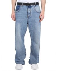 Balmain - Mid Rise Jeans - Lyst