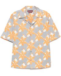 Gucci - Printed Cotton Poplin Shirt, Ready-To-Wear - Lyst