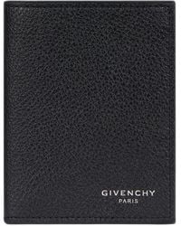 Givenchy - Grained Leather Card Holder - Lyst