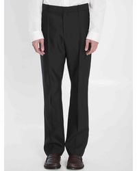 Loewe - Tailored Wool And Silk Trousers - Lyst
