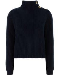 Ferragamo - Salvatore Wool Blend Sweater - Lyst