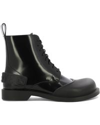 Loewe - "Campo" Lace-Up Boots - Lyst