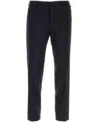 Prada - Midnight Stretch Wool Pant - Lyst