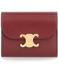 Celine - Small "Triomphe" Wallet - Lyst