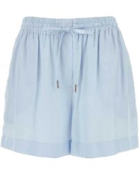 McQueen - Pastel Light- Jacquard Shorts - Lyst