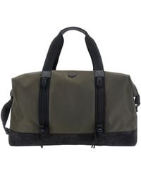 Moncler - Suitcase With Double Handles And Logo Patch On The Front - Lyst