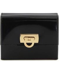 Ferragamo - 'Wanda' Wallet With Gancini Closure - Lyst