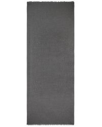 Brunello Cucinelli - Cashmere And Silk Scarf With Sequins - Lyst