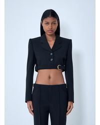 Chloé - Chloã Cropped Wool Blazer - Lyst