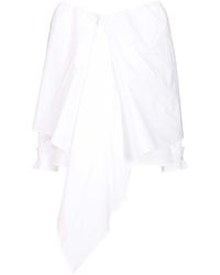 Max Mara - Blouse With Stole - Lyst