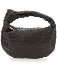 Bottega Veneta - 'Jodie' Small Shoulder Bag With Knot Detail And Intrecciato Motif - Lyst