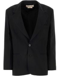 Marni - Polyester Stretch Blazer - Lyst