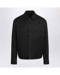 Gucci - Twill Jacket With Web Detail - Lyst