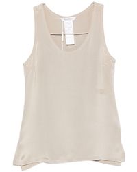 Max Mara - Silk Tank Top - Lyst