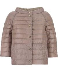 Herno - Powder Nylon Reversible Down Jacket - Lyst