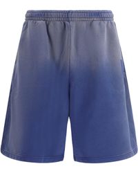 Moschino - Bermuda Sweat Shorts With Gradient Effect - Lyst