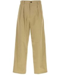 A.P.C. - Relaxed Pleated Pants - Lyst