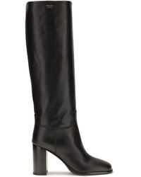 Prada - High Leather Boots - Lyst