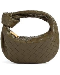 Bottega Veneta - 'Jodie' Mini Handbag With Knot Detail And Intrecciato Motif - Lyst