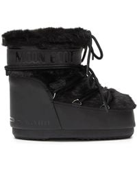Moon Boot - "Icon" Low Faux Fur Boot - Lyst