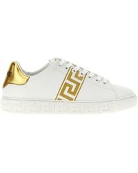 Versace - 'Greca' Sneakers - Lyst
