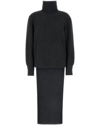 Givenchy - Long Back High Neck Sweater - Lyst