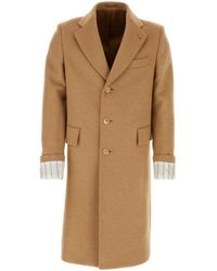 Gucci - Wool Single-breasted Coat - Lyst