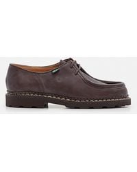 Paraboot - Michael Leather Derby Shoes - Lyst