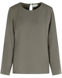 P.A.R.O.S.H. - P.A.R.O..H. 'Poker' Polyester Blouse - Lyst