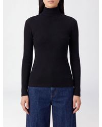 Max Mara - Ribbed Wool Slim Fit Turtleneck Jumper - Lyst