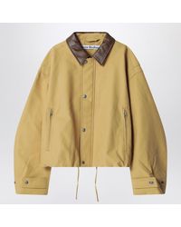 Acne Studios - Twill Bomber Jacket Sand - Lyst