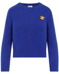 Celine - Crewneck Sweater - Lyst