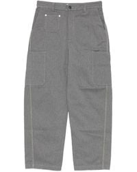 Givenchy - Denim Pants With Front 'Couture' Seams - Lyst